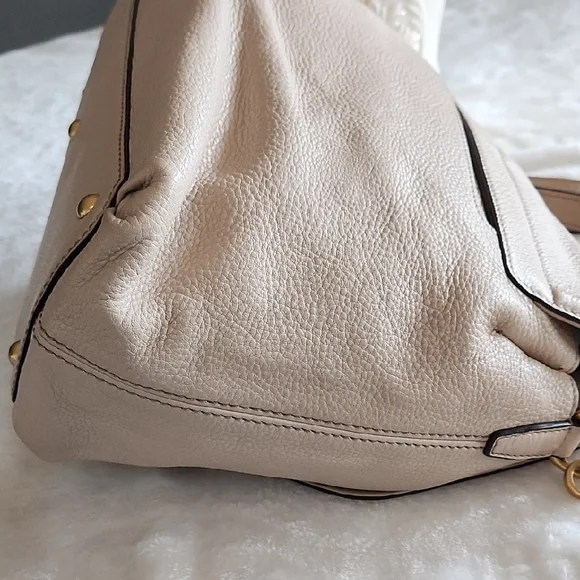 Elegant Beige MCM Handbag